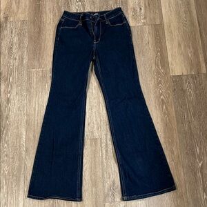 Old Navy Wow High Rise Flare Jeans - Dark Wash - Size 0